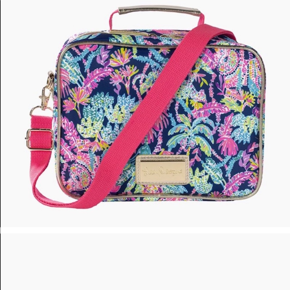 Lilly Pulitzer Navy Lunch Box